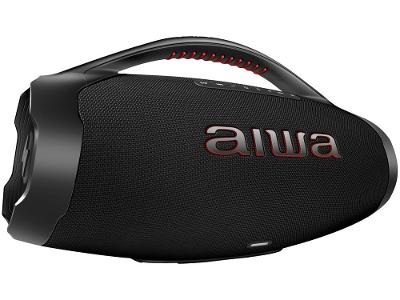 Caixa de Som Aiwa Boombox Plus AWS-BBS-01-B Bluetooth Amplificada 200W USB