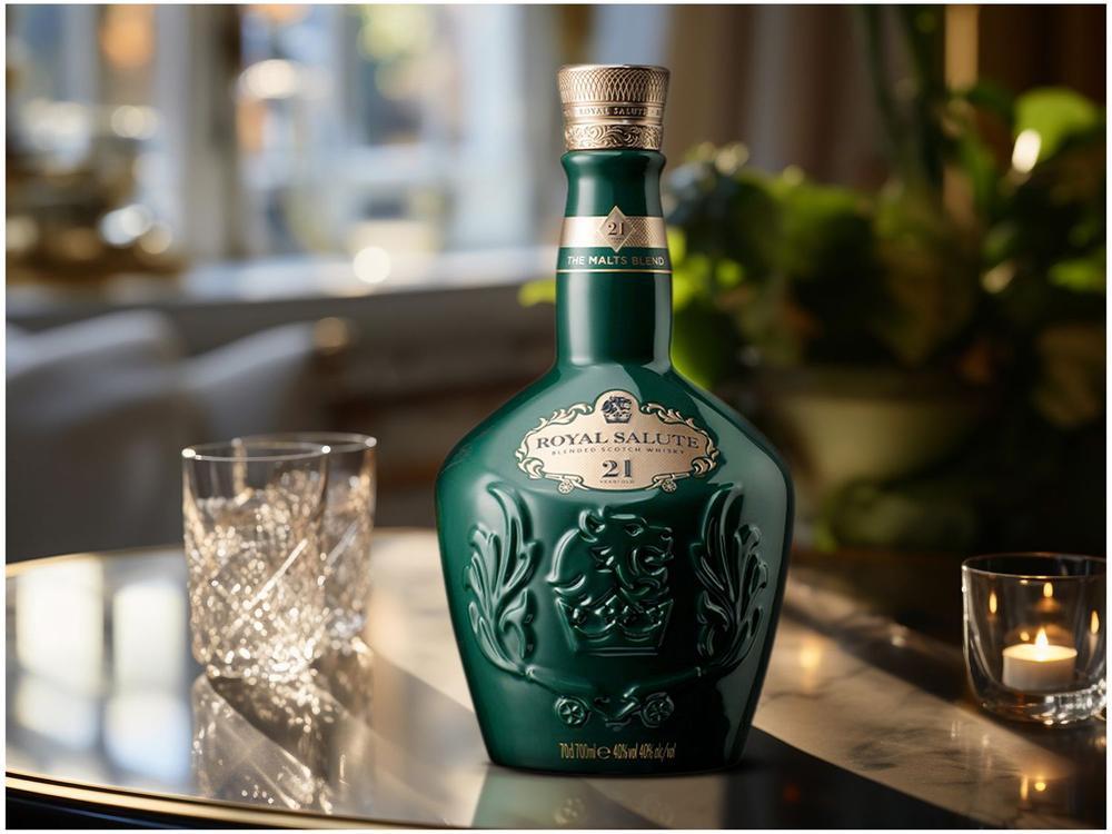 Whisky Royal Salute The Malts Blend 21 anos Escocês 700ml - 2