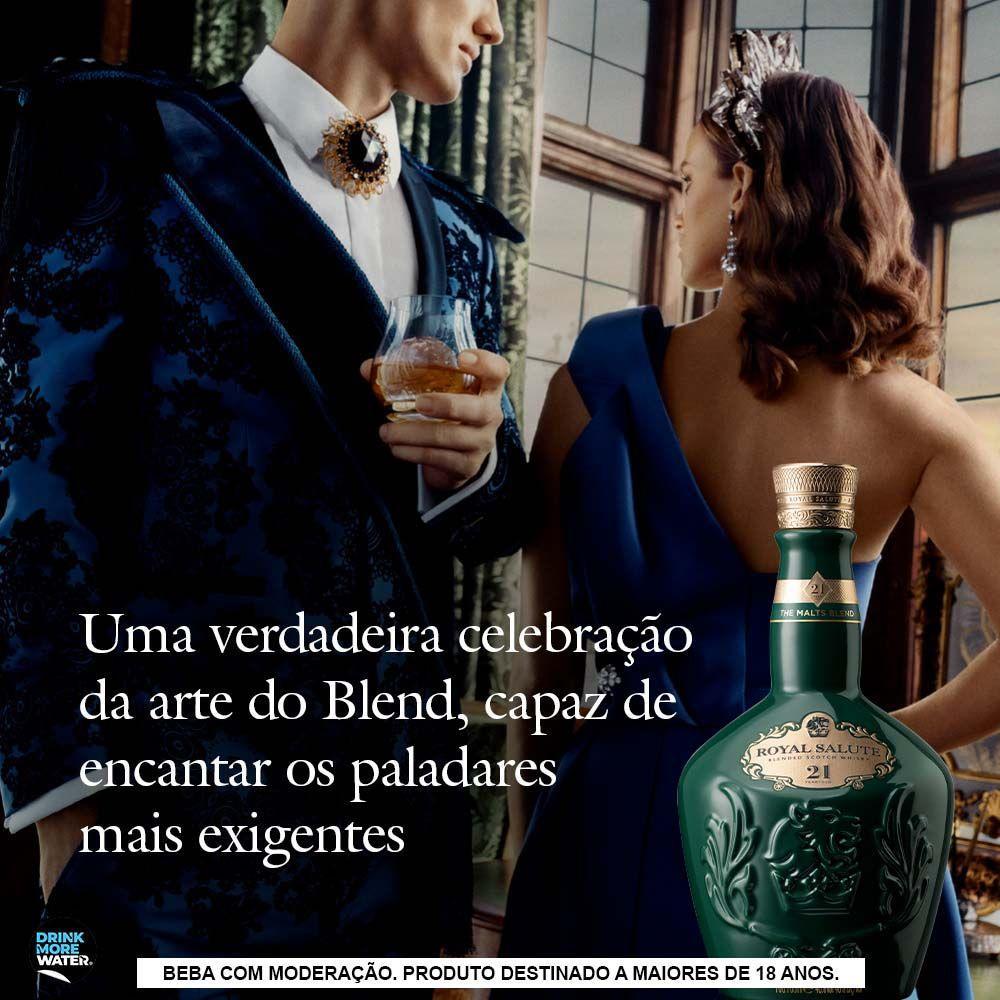 Whisky Royal Salute The Malts Blend 21 anos Escocês 700ml - 8