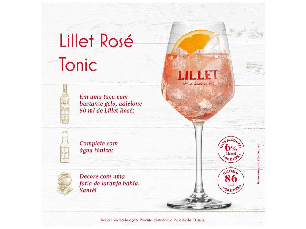 Aperitivo Lillet Rosé 750ml - 3