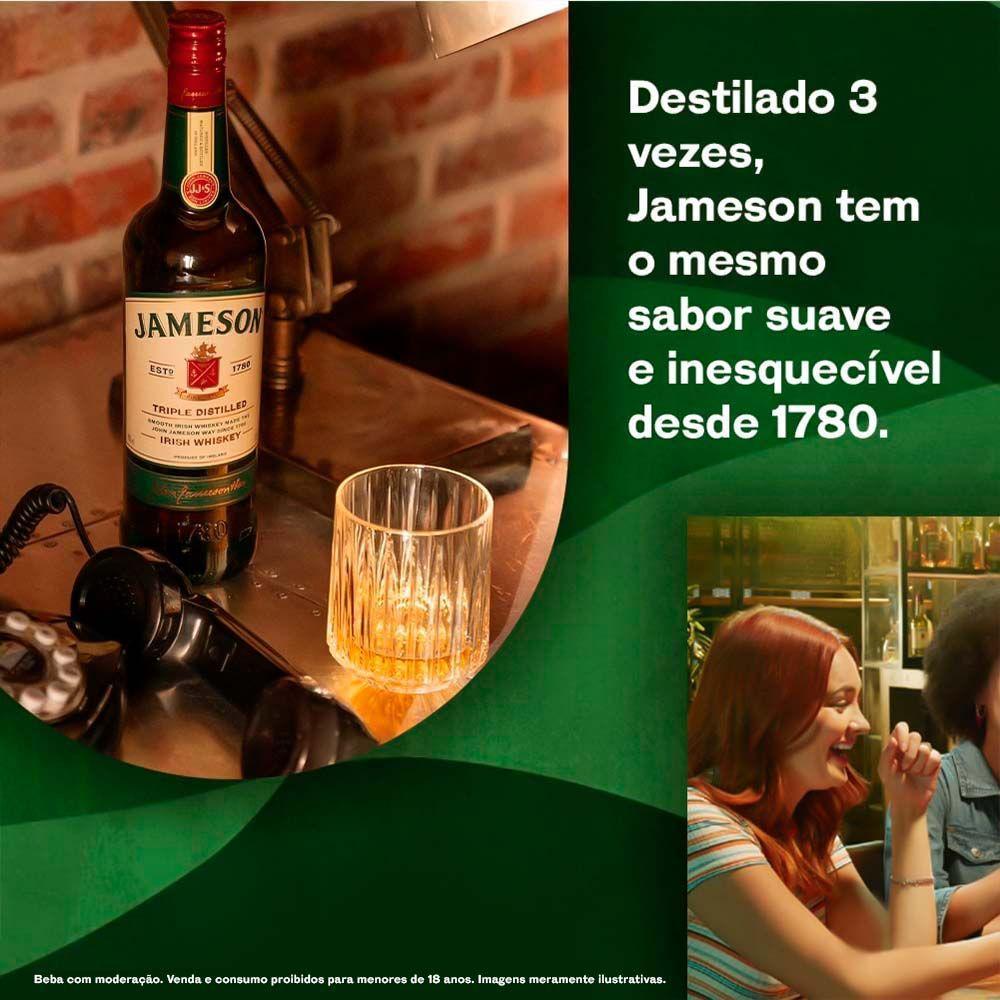 Whisky Jameson Triple Distilled 4 anos Irlandês 750ml - 5