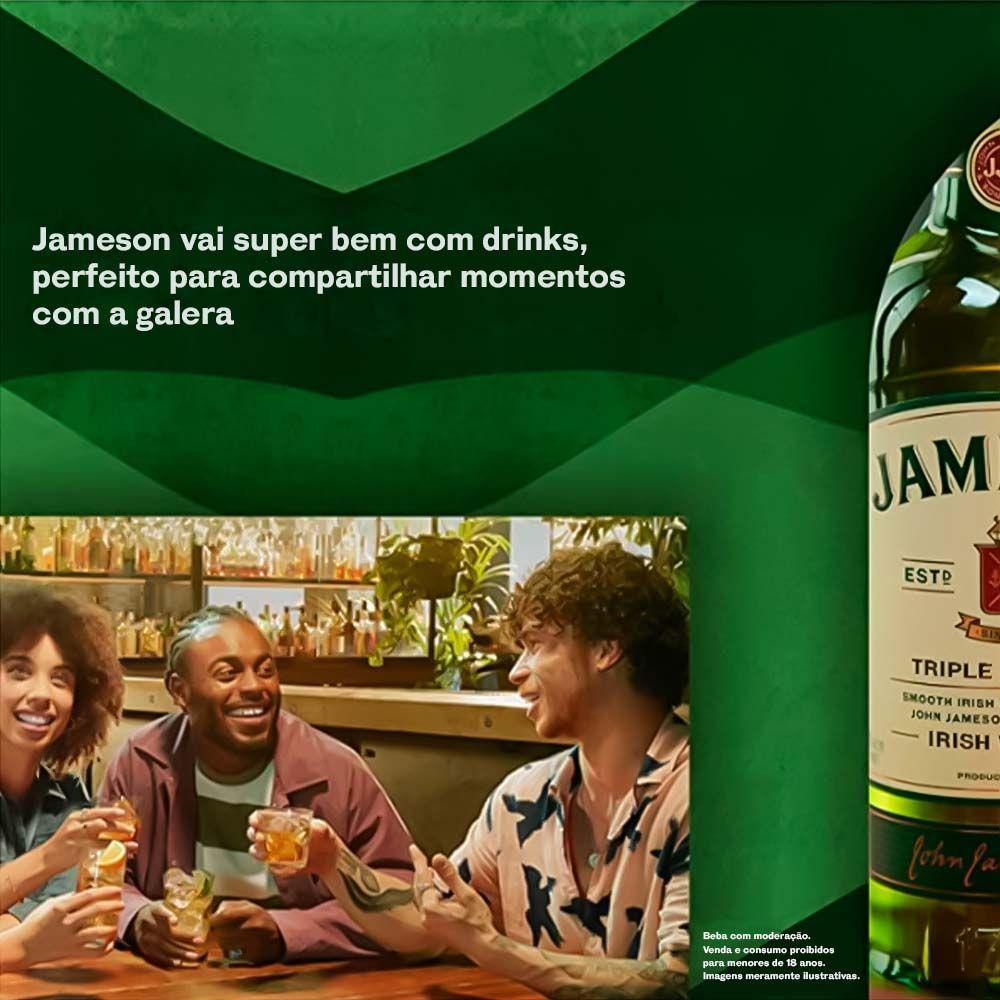 Whisky Jameson Triple Distilled 4 anos Irlandês 750ml - 6