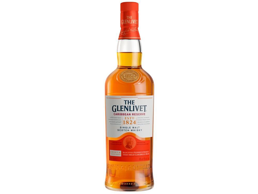 Whisky The Glenlivet Caribbean Reserve Escocês 750ml - 1