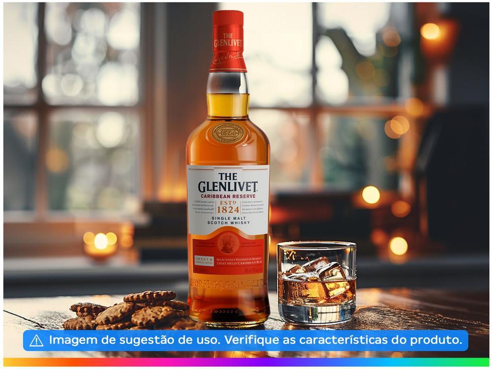 Whisky The Glenlivet Caribbean Reserve Escocês 750ml - 2