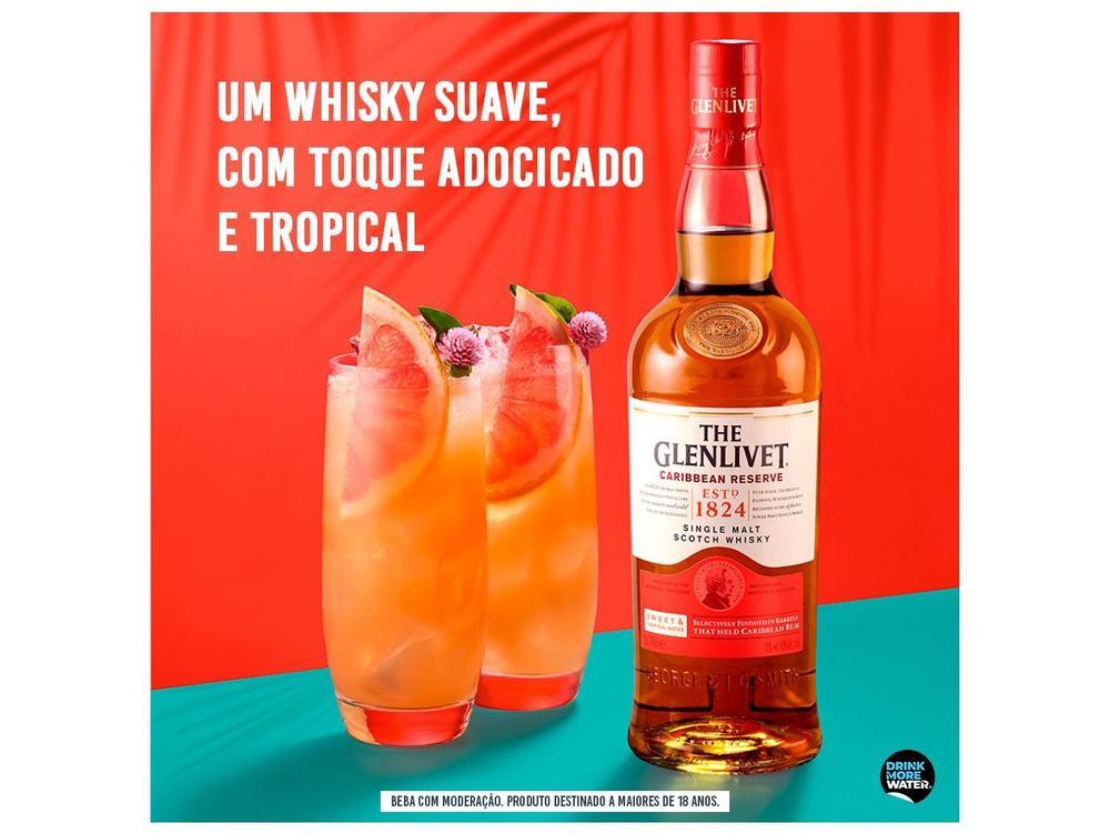 Whisky The Glenlivet Caribbean Reserve Escocês 750ml - 3
