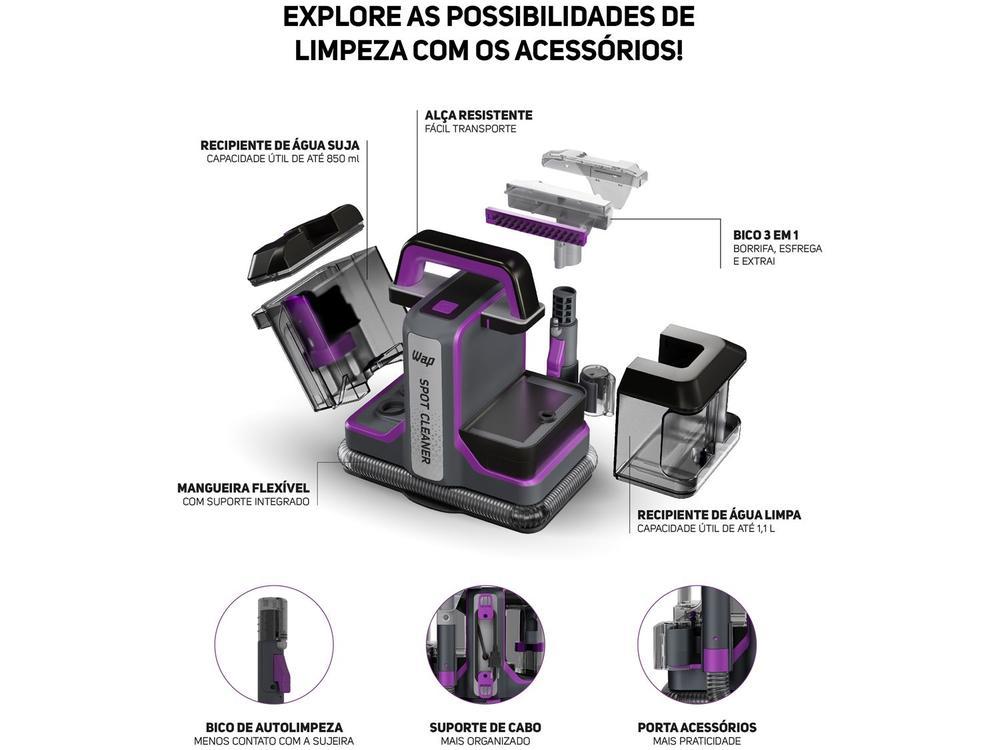 Extratora Wap Portátil Spot Cleaner W3 1450W - 10