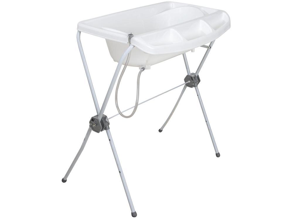 Banheira de Bebê com Suporte Kiddo Chuá Cinza - 1
