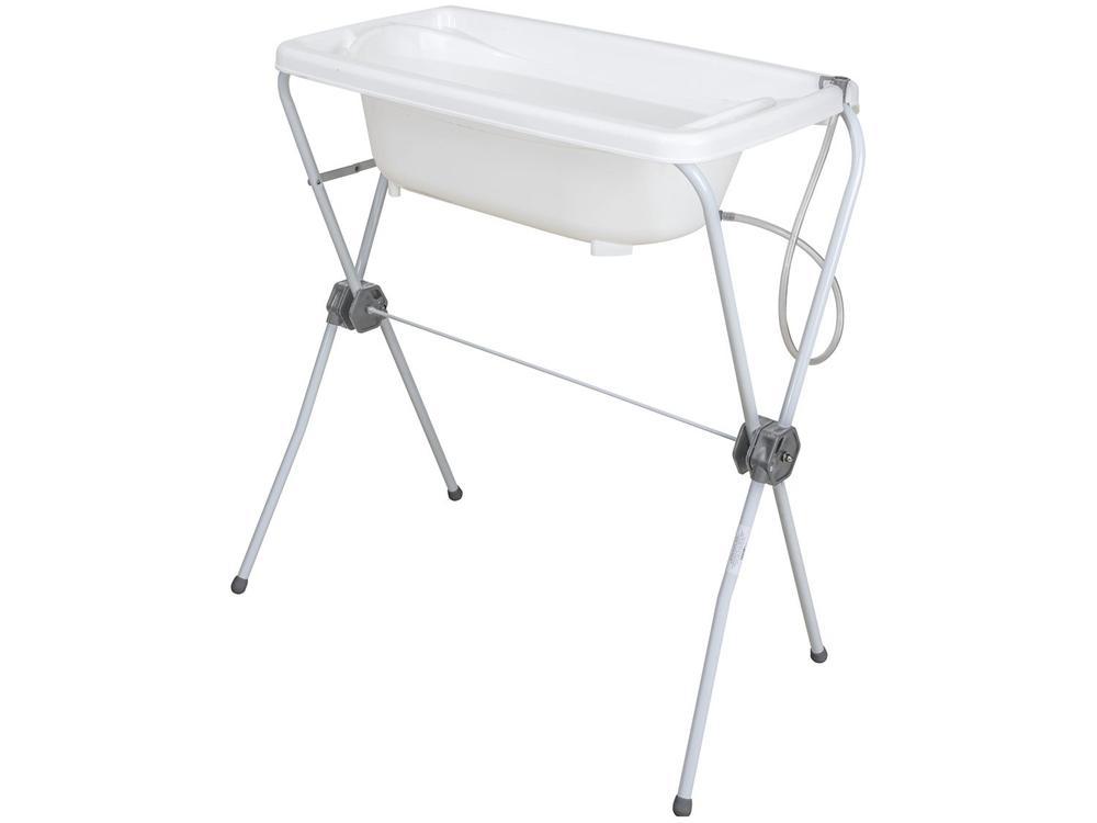 Banheira de Bebê com Suporte Kiddo Chuá Cinza - 3