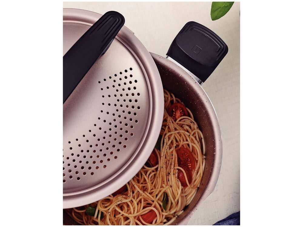 Espagueteira Tramontina Alumínio 5,7L Amêndoa 22cm Milazzo - 4