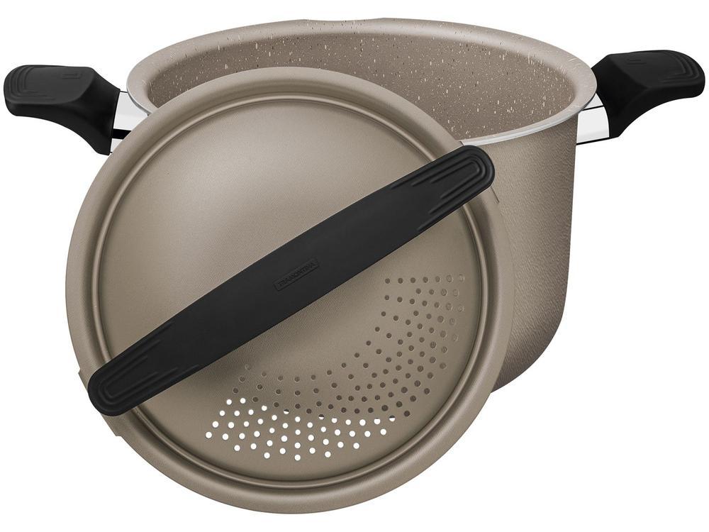 Espagueteira Tramontina Alumínio 5,7L Amêndoa 22cm Milazzo - 5