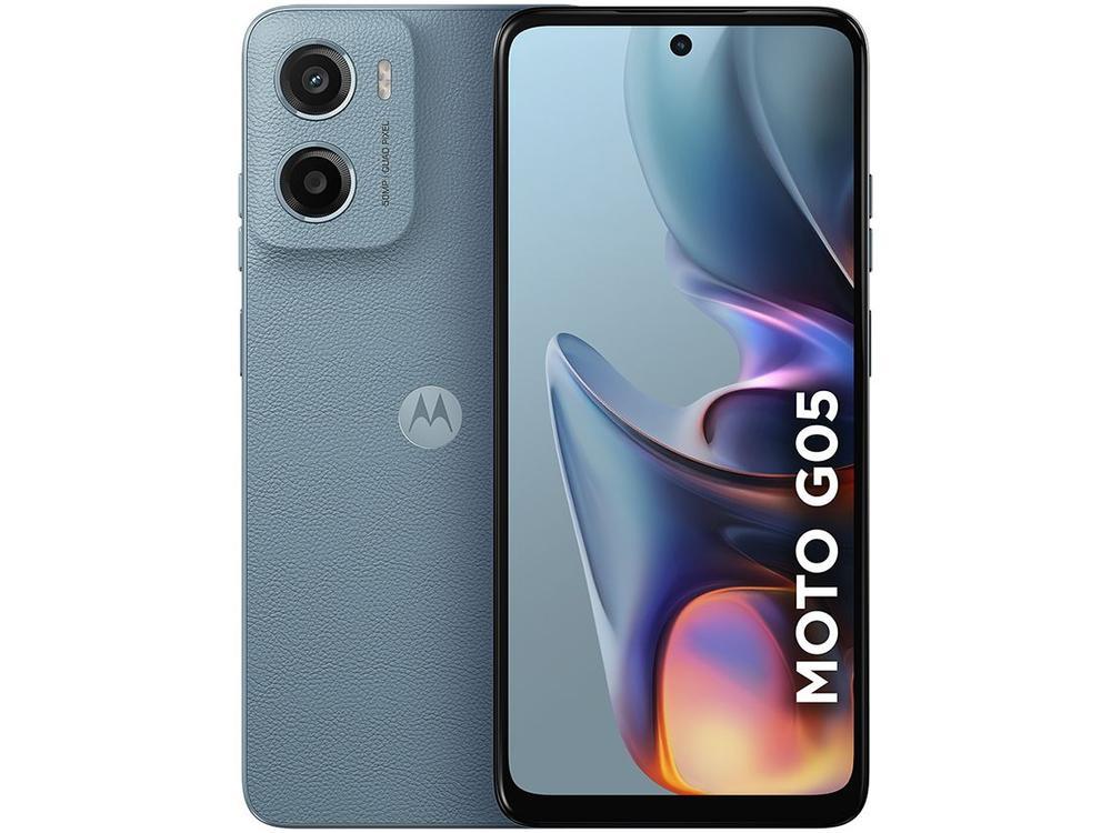 Smartphone Motorola Moto G05 128GB Cinza 4G 4GB RAM 6,7" 50MP Selfie 8MP - 11