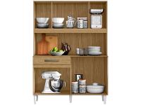 Armário de Cozinha Compacta Aramóveis Cleo 8 Portas - 6