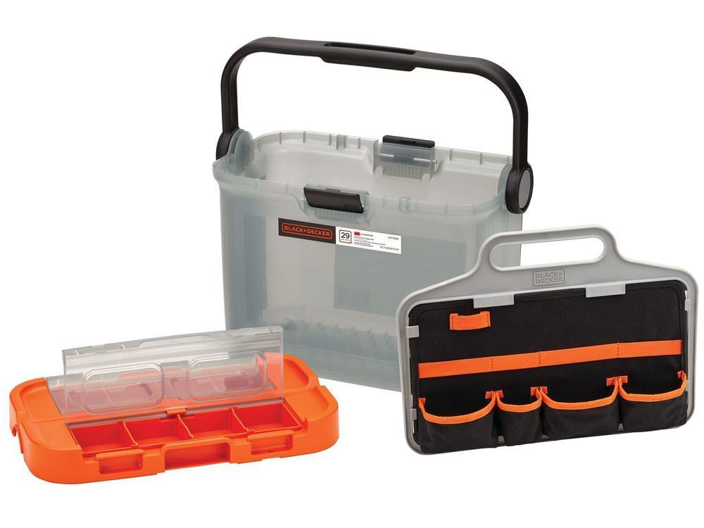 Furadeira e Parafusadeira de Impacto Black+Decker a Bateria 31 Peças BCKSB29C04-BR - 5