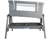 Berço Portátil com Colchão Galzerano Colin com Regulagem de Altura até 9kg Cinza - 5