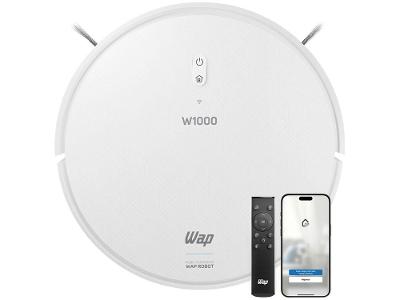 Robô Aspirador Inteligente Wap Robot W1000 36W Wi-Fi compatível com Alexa