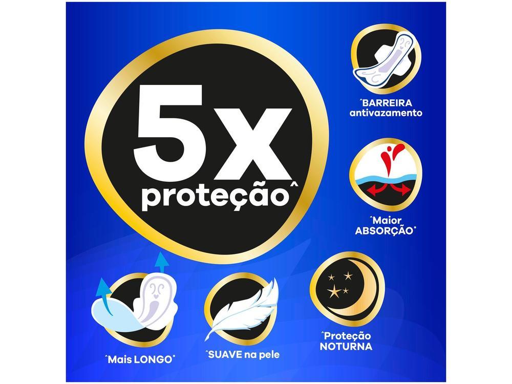 Absorvente Noturno Always Noites Tranquilas Suave XG com Abas 42 Unidades - 4