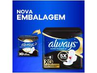 Absorvente Noturno Always Noites Tranquilas Suave XG com Abas 42 Unidades - 2