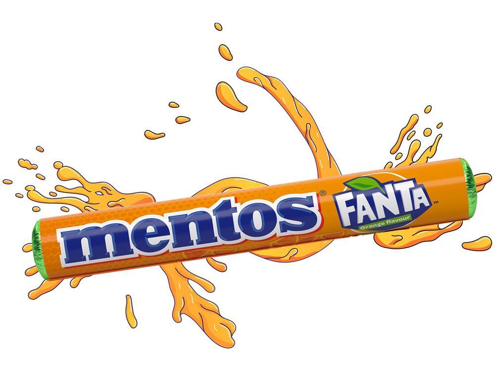Bala Mentos Fanta Laranja 37,5g Display com 16 Sticks - 4