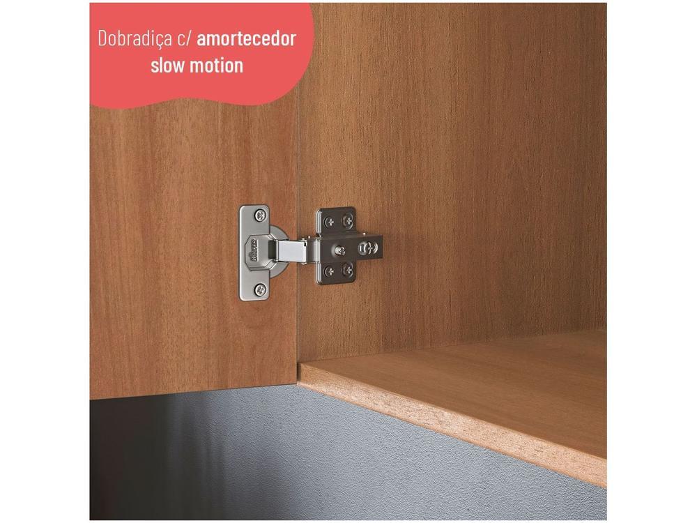 Armário de Cozinha Compacta Telasul Sálvia Nicho para Micro-ondas 8 Portas - 16