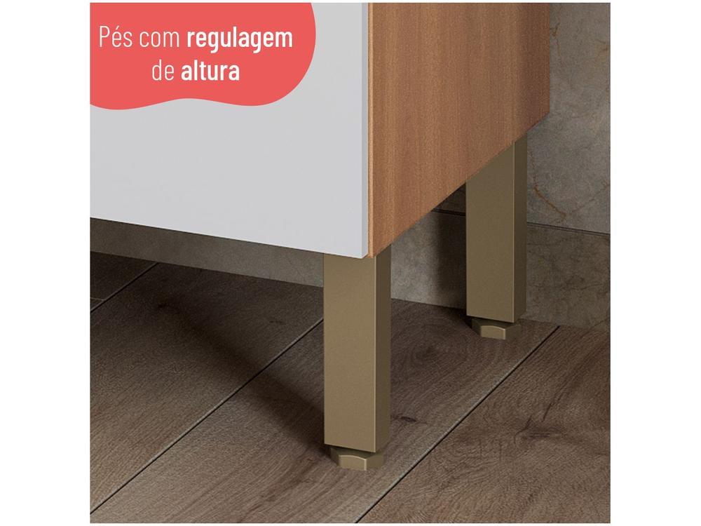 Armário de Cozinha Compacta Telasul Sálvia Nicho para Micro-ondas 8 Portas - 17