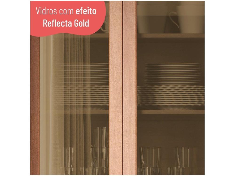 Armário de Cozinha Compacta Telasul Sálvia Nicho para Micro-ondas 8 Portas - 4