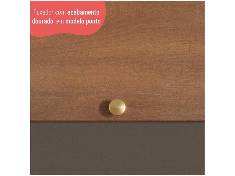 Armário de Cozinha Compacta Telasul Sálvia Nicho para Micro-ondas 8 Portas - 6