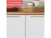 Armário de Cozinha Compacta Telasul Sálvia Nicho para Micro-ondas 8 Portas - 10