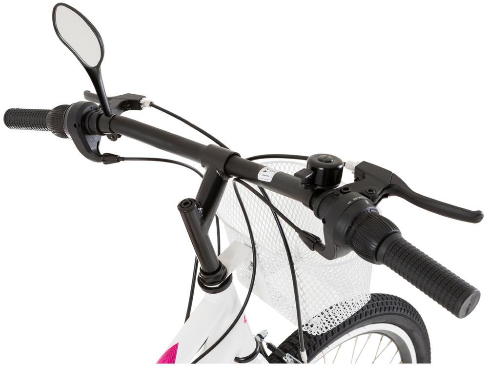 Bicicleta Aro 24 Infantil Caloi Ceci Branca 21 Marchas - 4