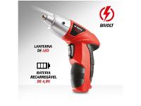 Parafusadeira Mondial a Bateria 4,8V 1,4" Reversível com Maleta 47 Peças Power Tools FPF-05M - 5