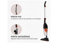 Aspirador de Pó 2 em 1 Mondial 1500W Turbo Cycle AP-40-B Preto e Laranja - 7