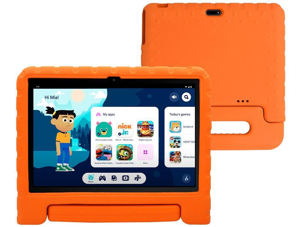 Tablet Infantil Multilaser Kid Pad com Case 6GB RAM 128GB 10,1" Android Octa Core Wi-Fi - 1