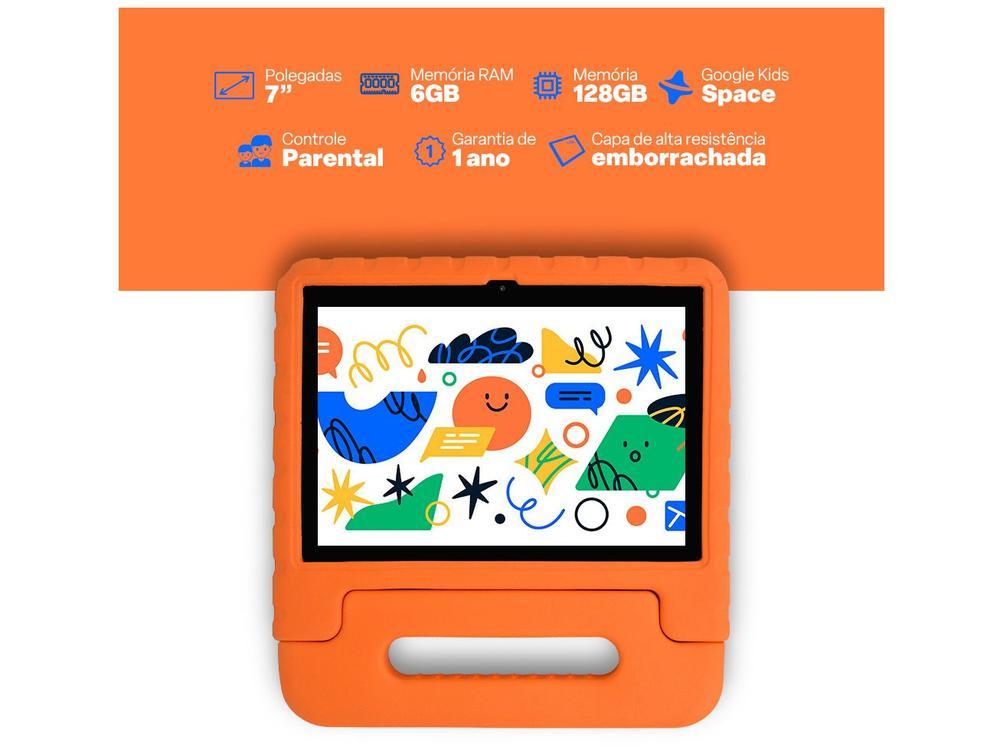 Tablet Infantil Multilaser Kid Pad com Case 6GB RAM 128GB 10,1" Android Octa Core Wi-Fi - 2