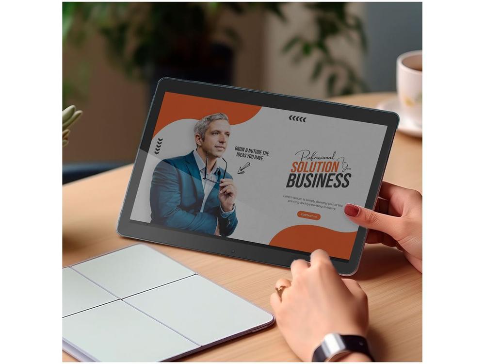 Tablet Multilaser NB359 com Case 6GB RAM 128GB 10,1" Android Wi-Fi - 7