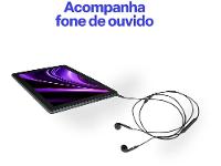 Tablet Multilaser NB359 com Case 6GB RAM 128GB 10,1" Android Wi-Fi - 6