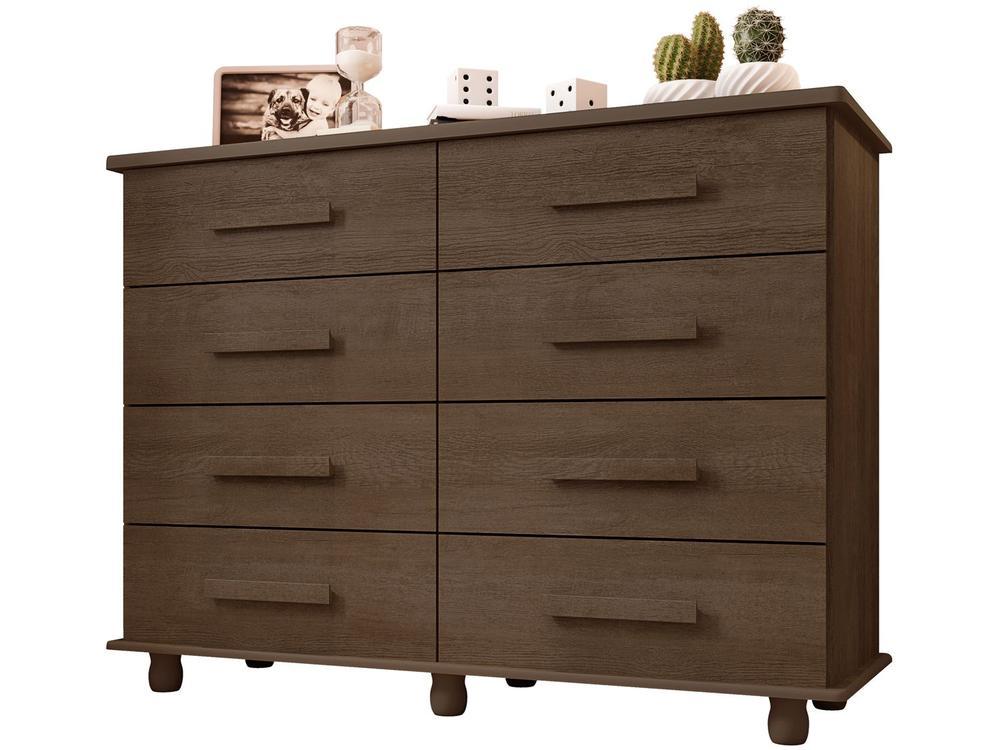 Cômoda 8 Gavetas Móveis Lanza Paris - 2