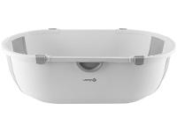 Banheira de Bebê Dobrável Safety 1st Oasis Branco e Cinza - 6