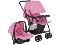 Carrinho de Bebê Reversível com Bebê Conforto Avanti Travel System Owen 6 Rodas 15kg - 1