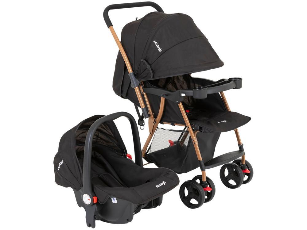 Carrinho de Bebê Reversível com Bebê Conforto Avanti Travel System Owen 6 Rodas 15kg - 1