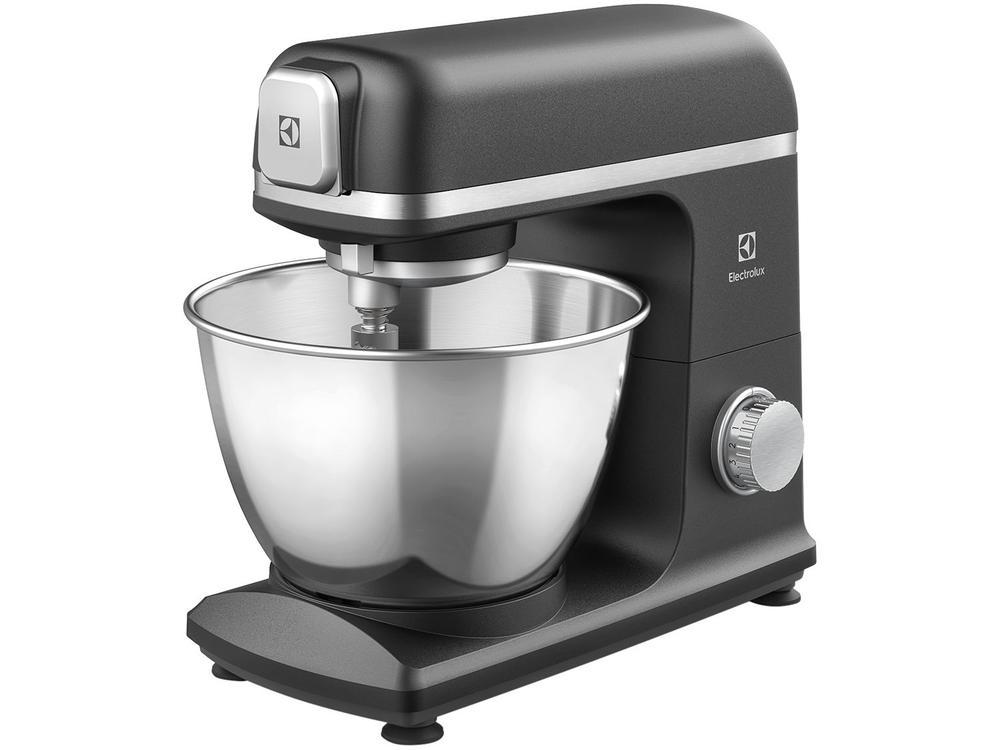 Batedeira Planetária Electrolux Preta Tigela Inox - 1