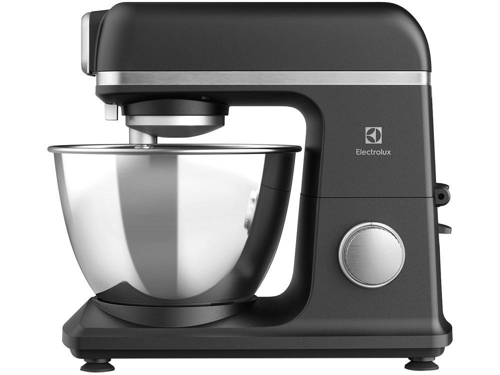 Batedeira Planetária Electrolux Preta Tigela Inox - 3