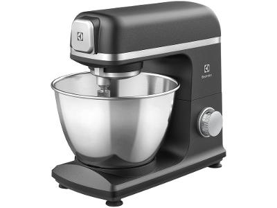 Batedeira Planetária Electrolux Preta Tigela Inox