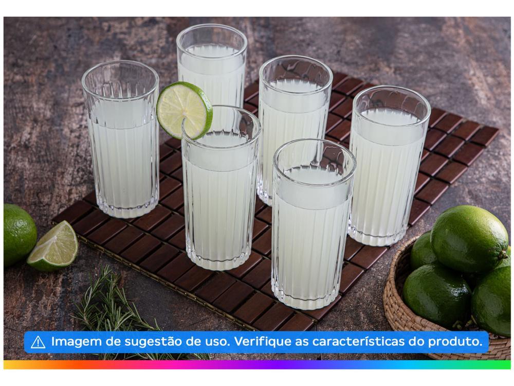 Jogo de Copos de Vidro 350ml 6 Peças Haus Concept Filetto - 2