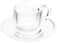 Jogo de Xícaras de Café 95ml Haus Concept Canelado 6 Peças - 5