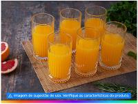 Jogo de Copos de Vidro 440ml 6 Peças Haus Concept Prince - 2