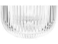 Jogo de Copos de Vidro 430ml 6 Peças Haus Concept Canelado - 7