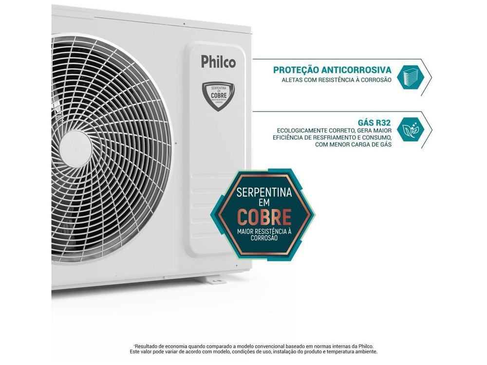 Ar-condicionado Split 18.000 BTUs Philco ON-OFF Quente e Frio PAC18QI - 6