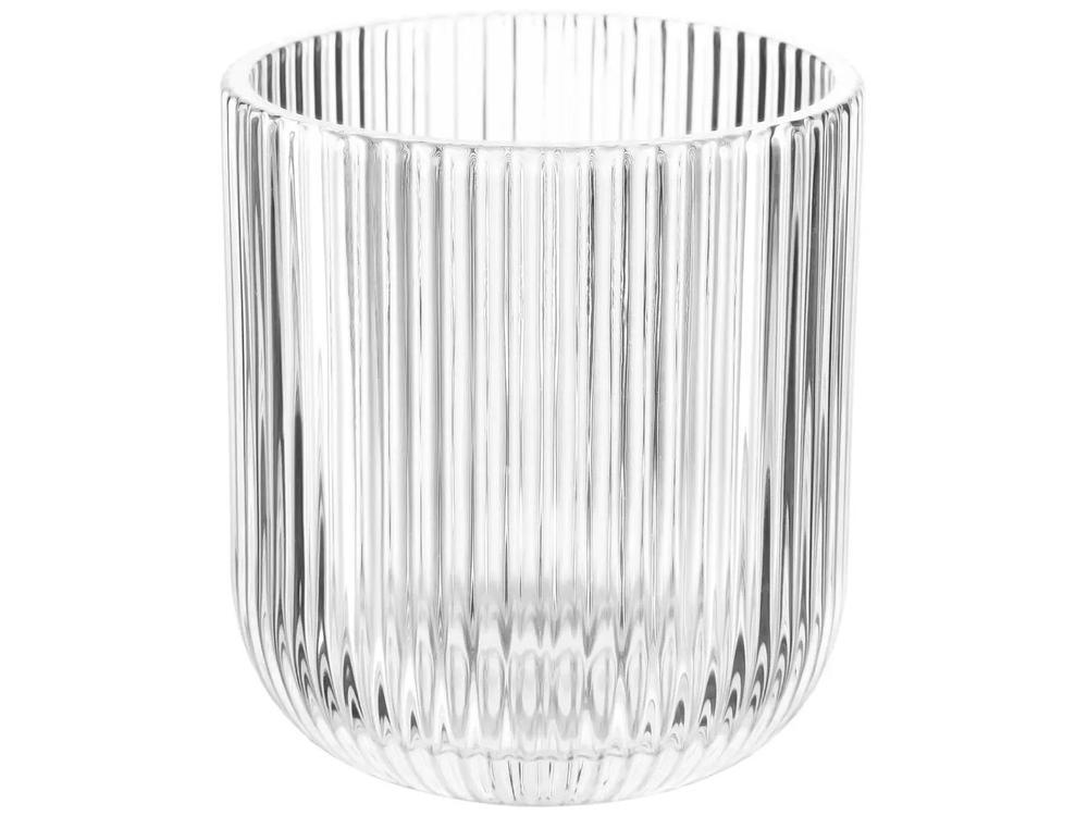 Jogo de Copos de Vidro 300ml 6 Peças Haus Concept Canelado - 5