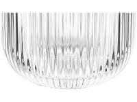 Jogo de Copos de Vidro 300ml 6 Peças Haus Concept Canelado - 6