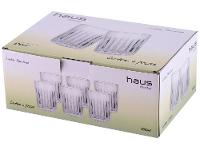 Jogo de Copos de Vidro 330ml 6 Peças Haus Concept Filetto - 8