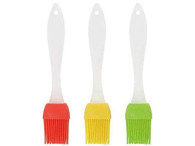 Pincel de Silicone Western Home PC-3 3 Peças